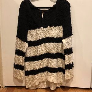 Cozy striped sweater